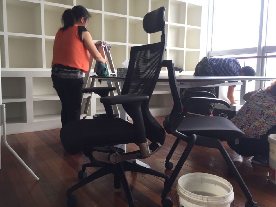 隆子县办公室清洁案例